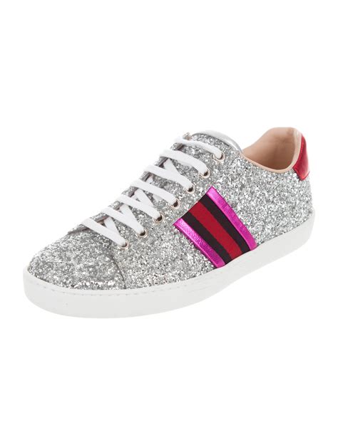 glitter gucci shoes ioffer|gucci glitter web sneakers.